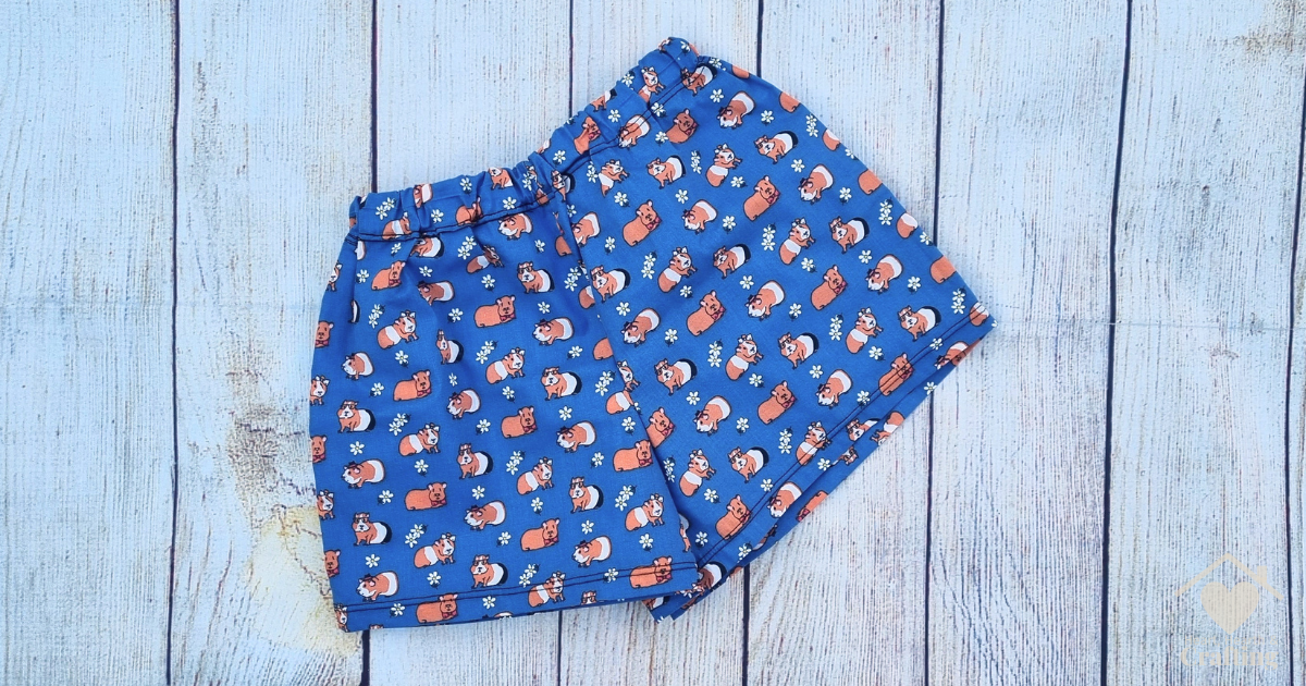 Sewing McCalls 7377 Guinea Pig Shorts