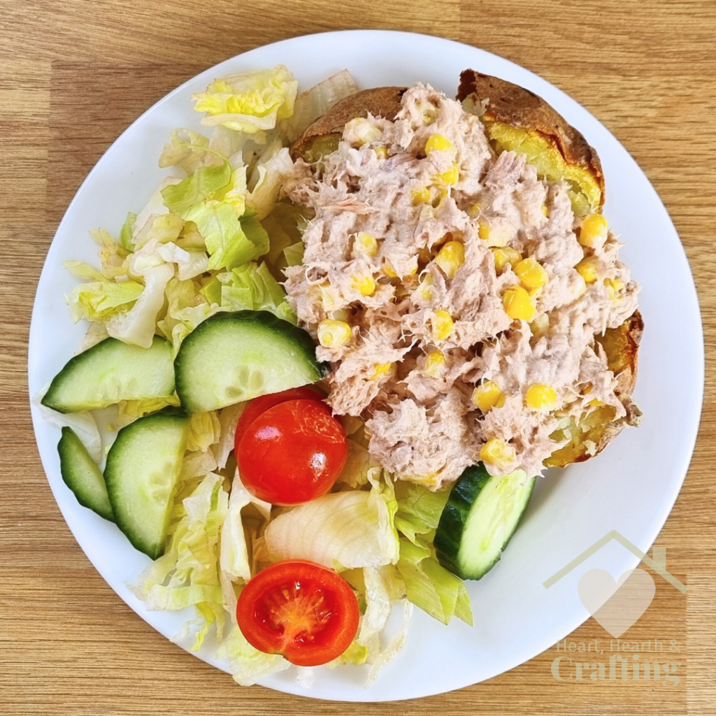 Jacket Potato with Tuna - Air Fryer Recipe