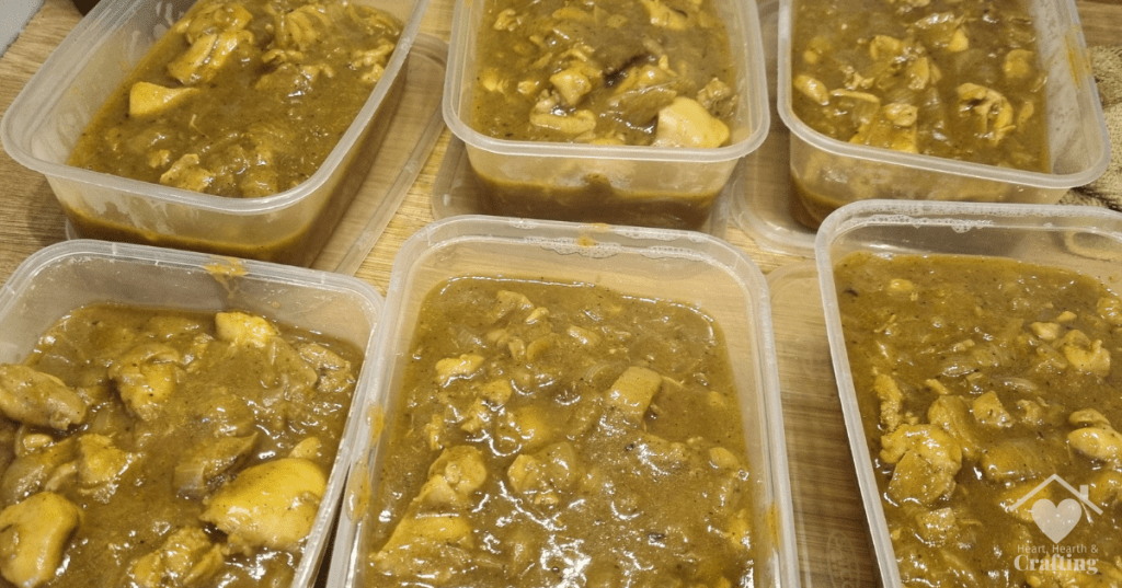 Chinese Chicken Curry Batch Cook Recipe