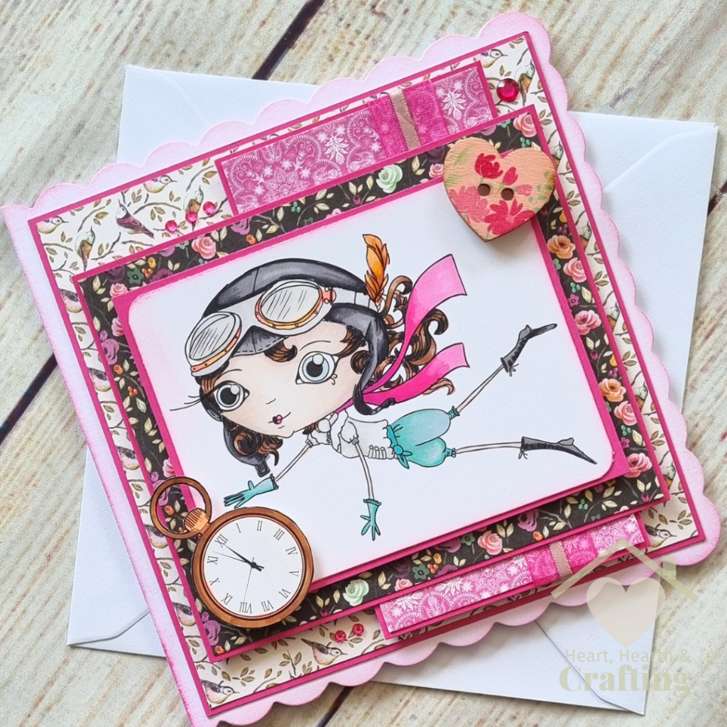 Verity Rose - Handmade Greetings Card