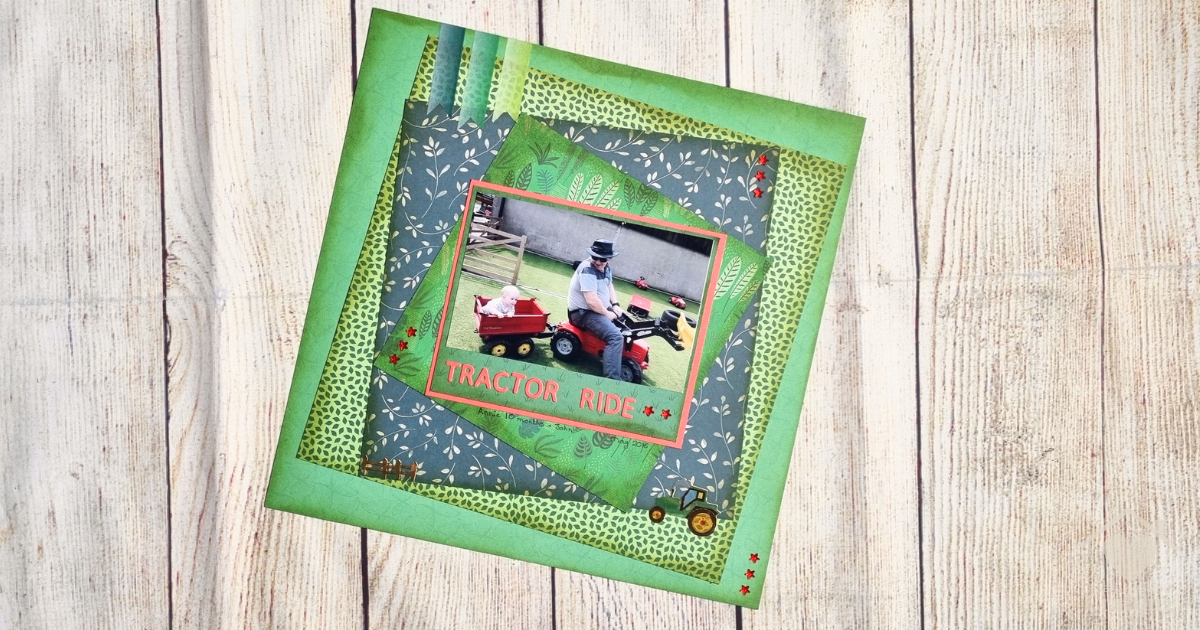 How to Scrapbook a Trip to the Farm