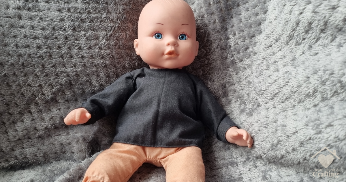 McCalls 4338 Dolls Woven Top Sewing Project
