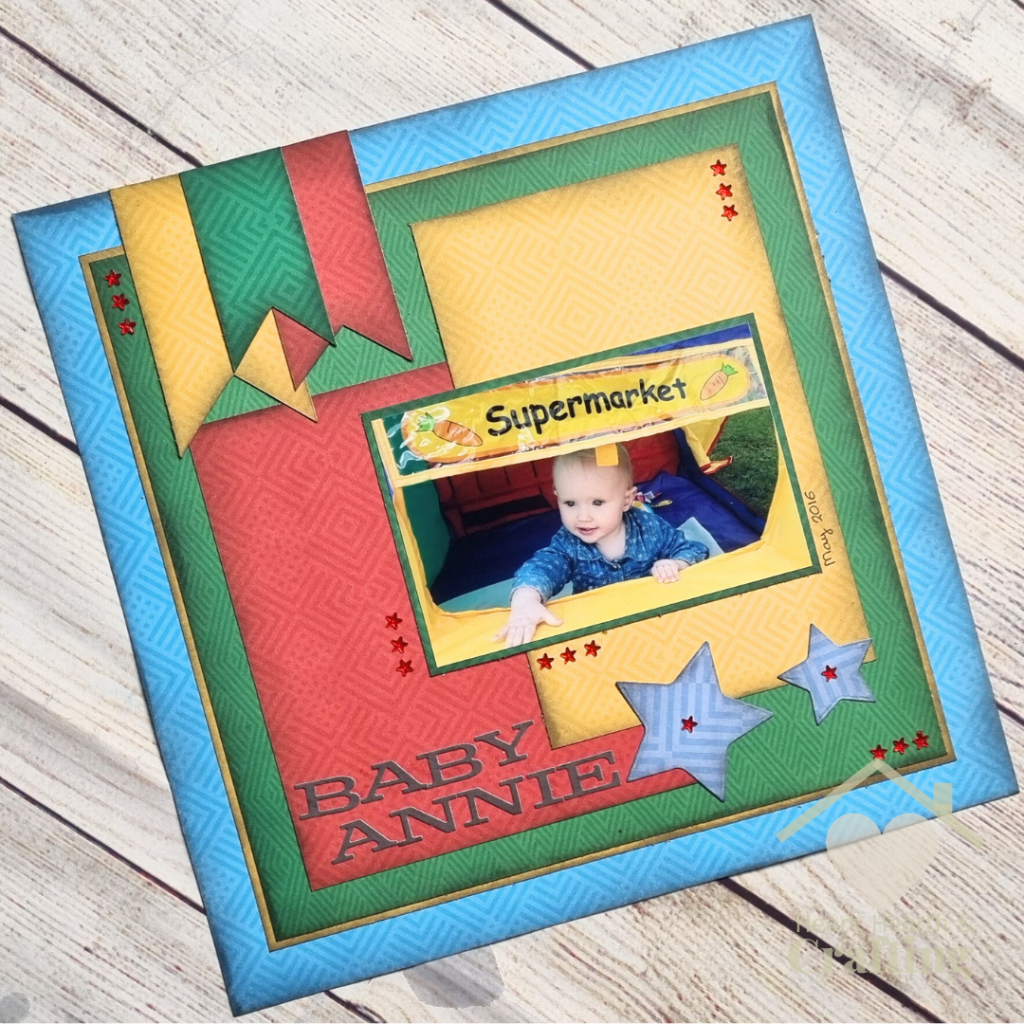 Bright Rainbow Scrapbook Inspiration
