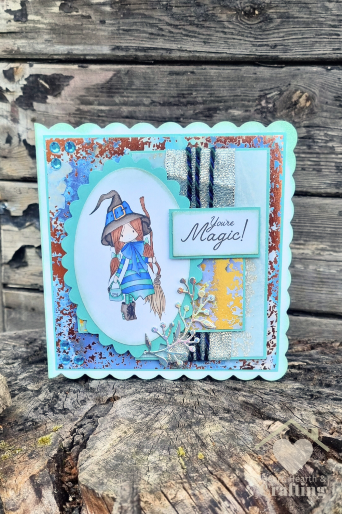 Card Making with Spellbinding Witches - Matilda Pinterest Pin
