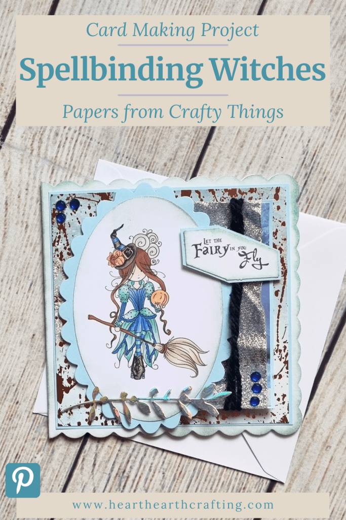 Spellbinding Witches Card Making Project Pinterest Pin