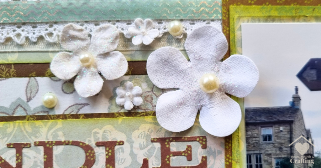 Pendle Hill Scrapbook Page with My Mind's Eye Papers
