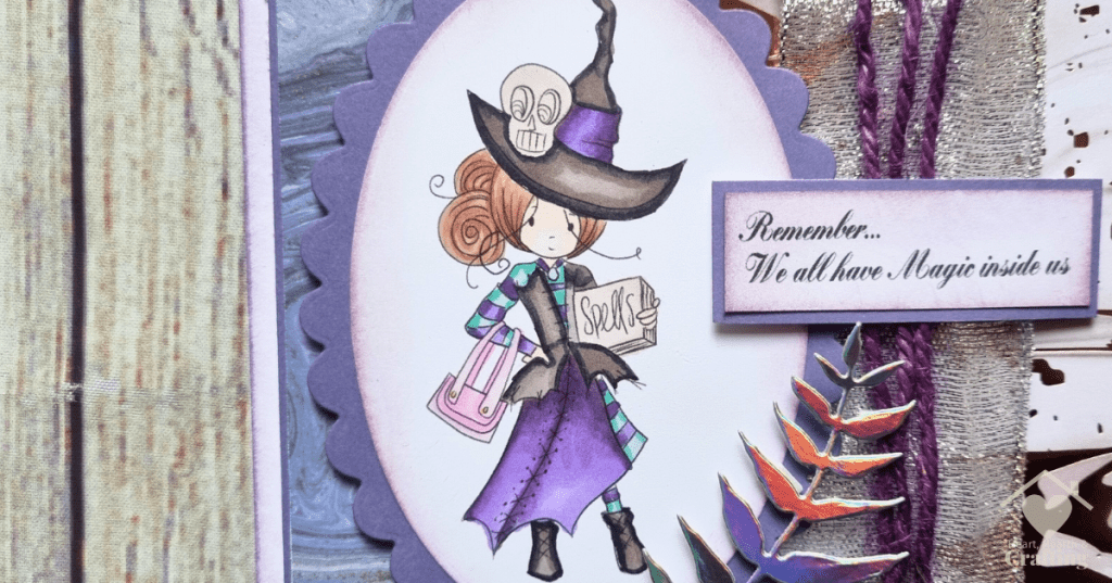 How to Make a Witchy Birthday Card [DIY Craft for Halloween]