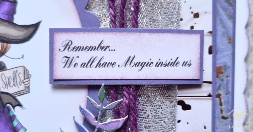 How to Make a Witchy Birthday Card [DIY Craft for Halloween]
