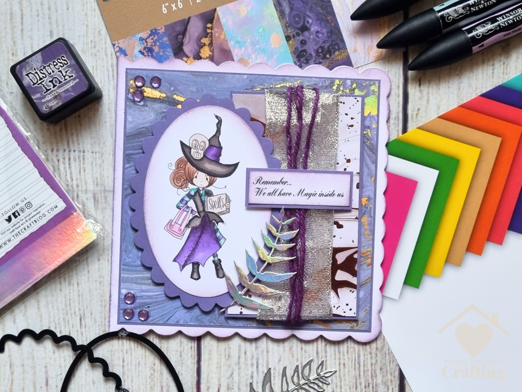 How to Make a Witchy Birthday Card [DIY Craft for Halloween]