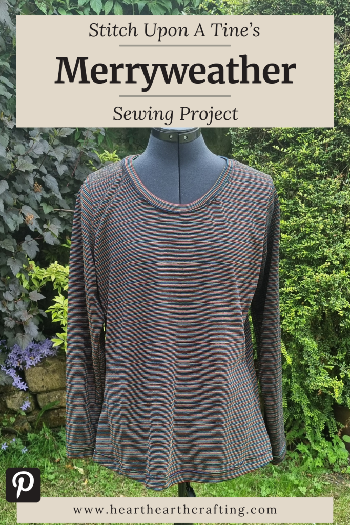 Sewing Stitch Upon a Time's Merryweather Top: Tips and Techniques Pinterest Pin