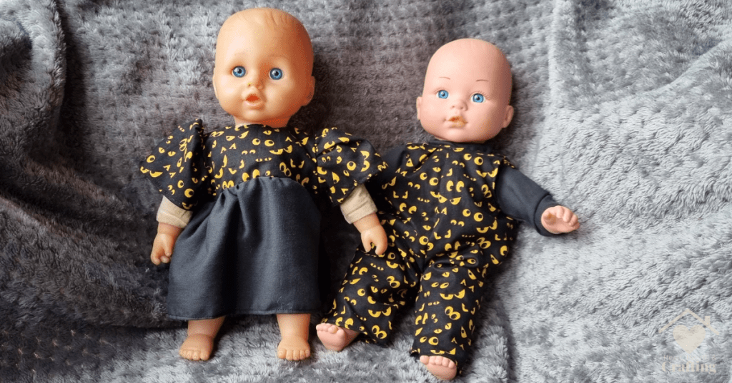 McCalls 4338 Dolls Woven Top Sewing Project