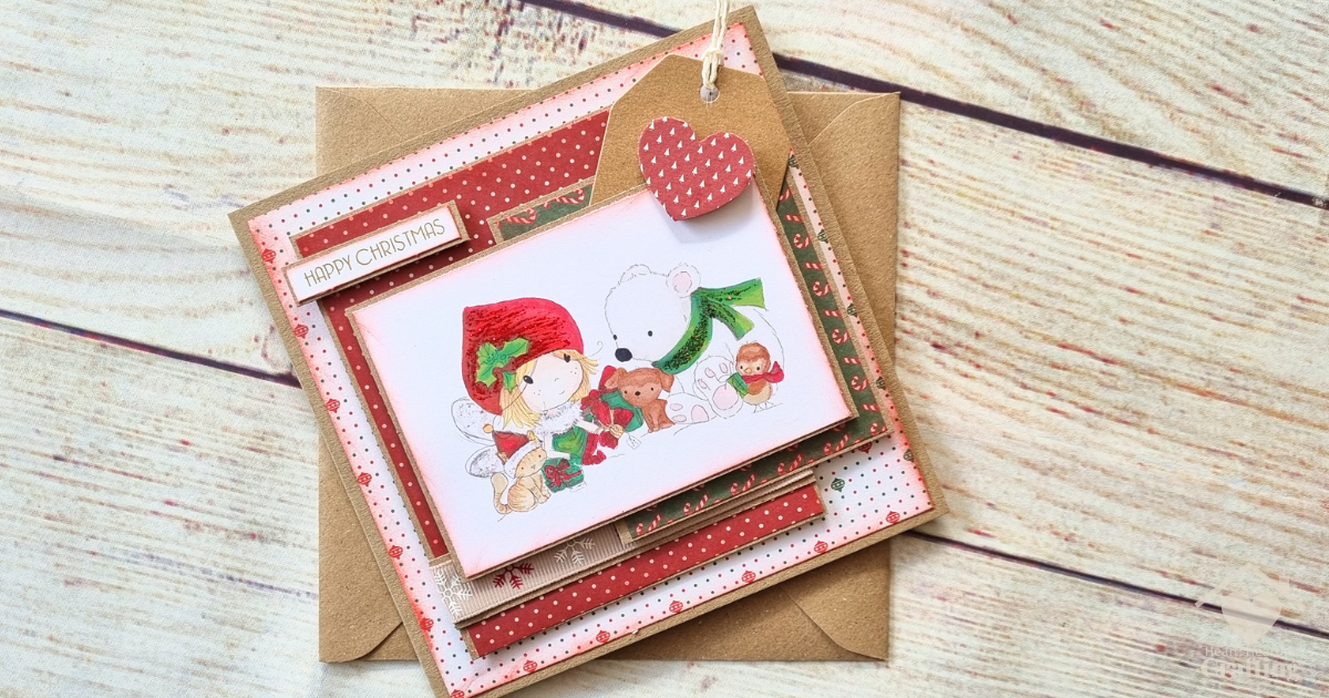 How to Make Your Own Christmas Card [A Time to Give]